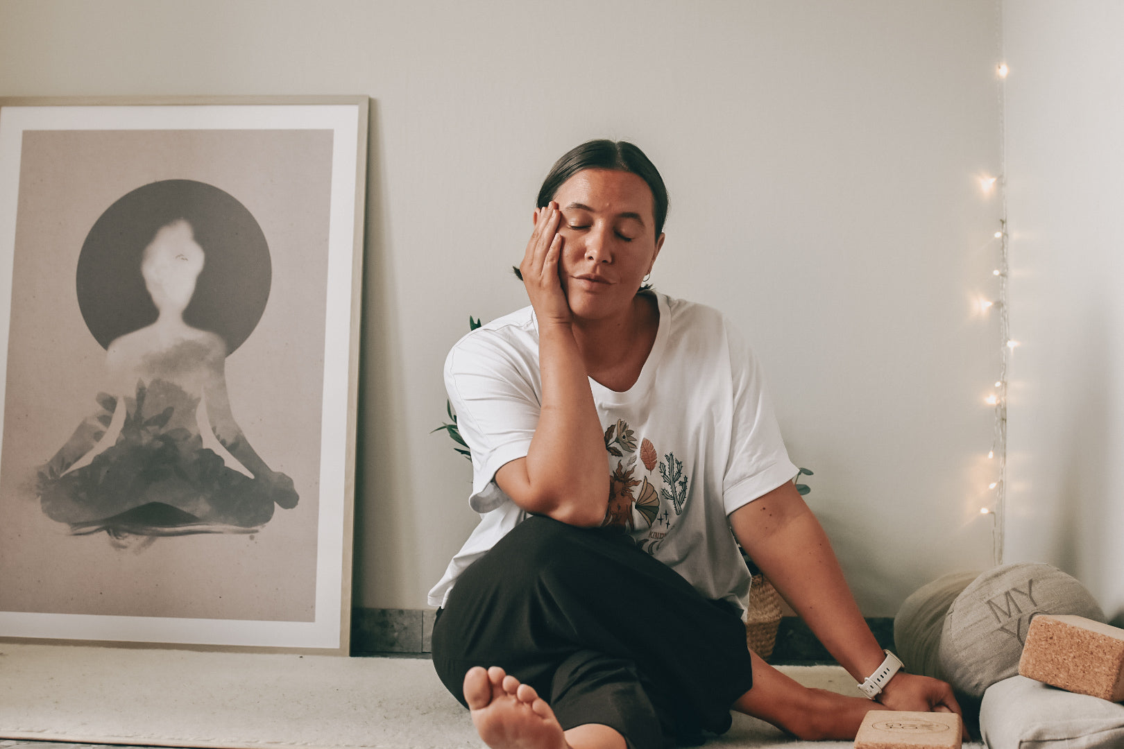 50 min - Yinyoga för benen (kort pass)