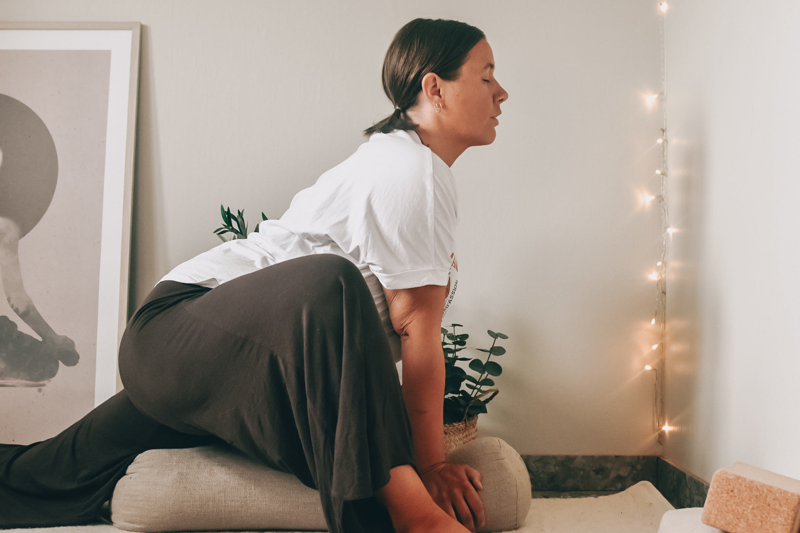 80 min - Yinyoga för benen (Långt pass)