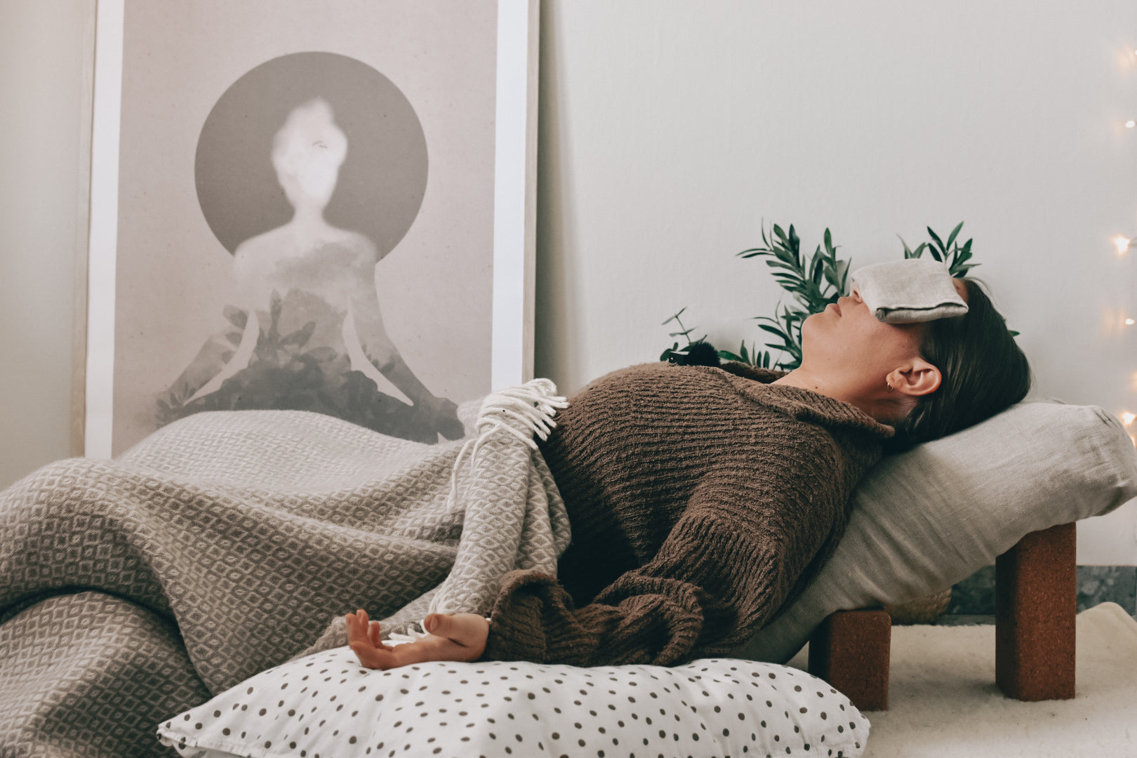 25 min - Vilostund vid huvudvärk (Inkl. Shavasana)