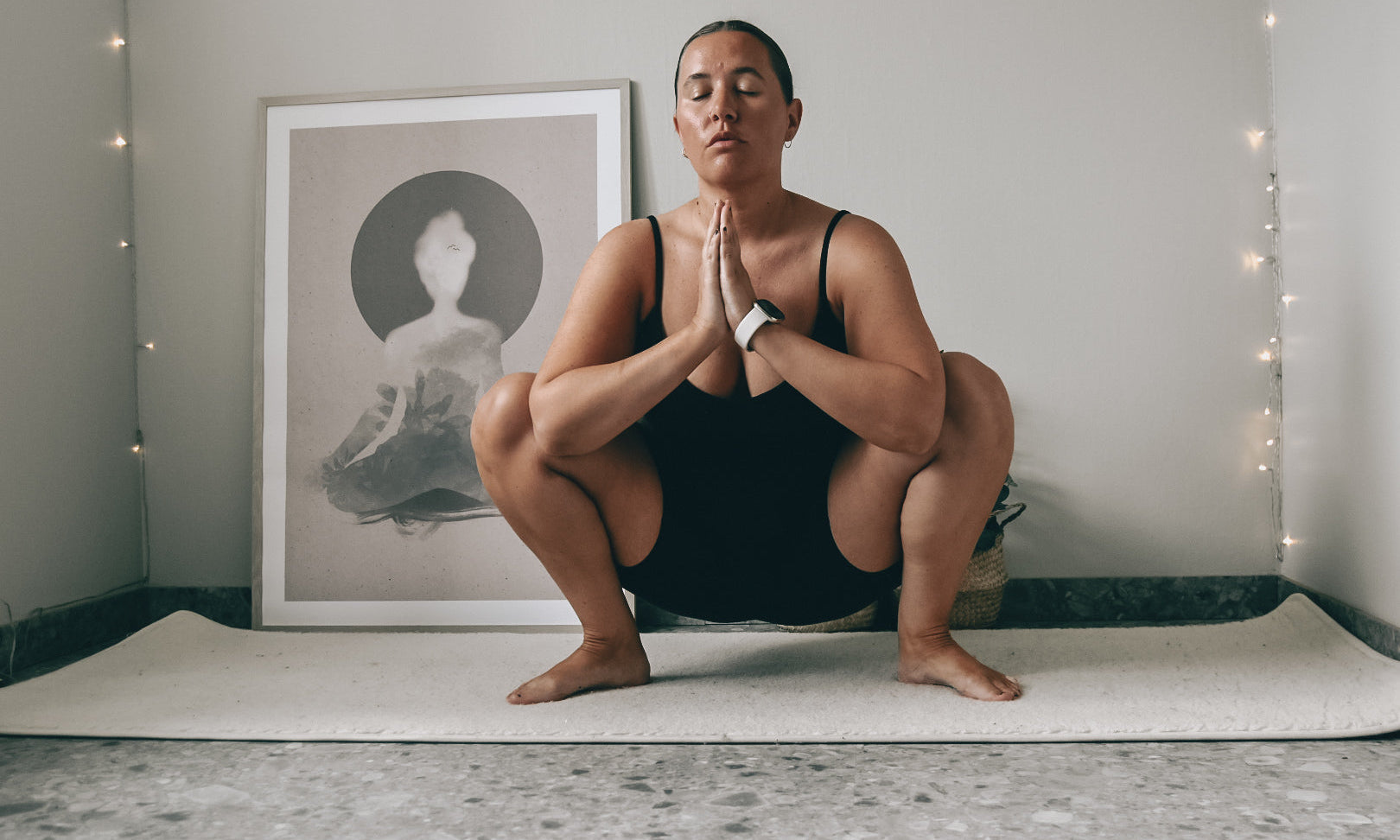 5 min - Yinmeditation för en trött kropp (Huksittande)
