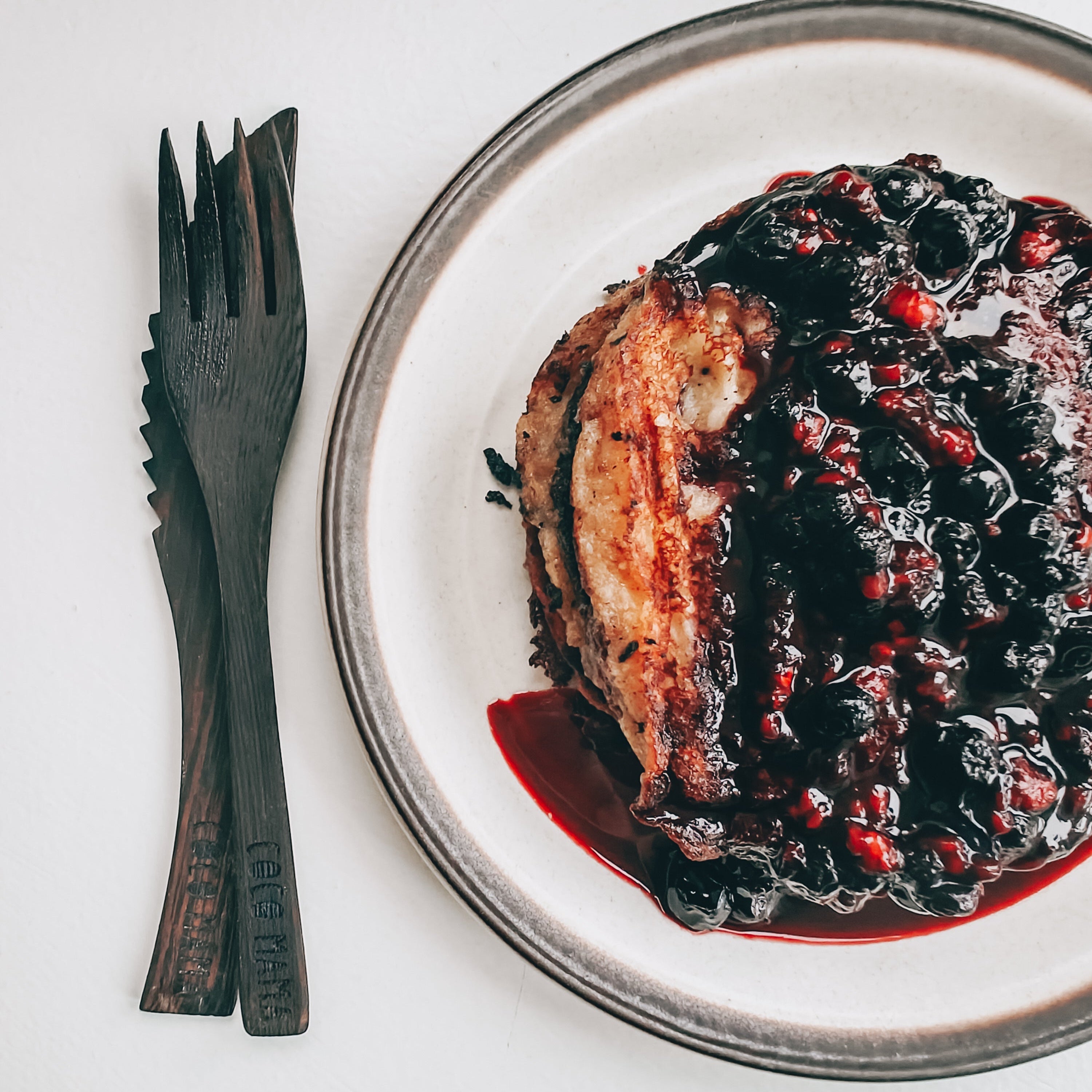 Fluffiga vaniljpannkakor