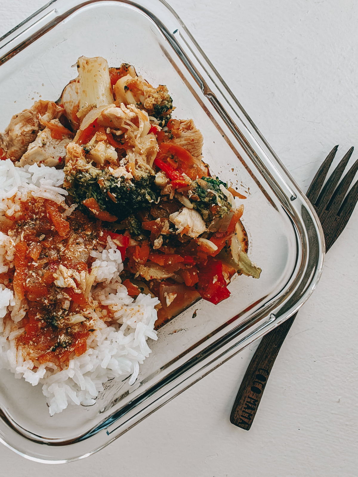 Currykyckling med ris