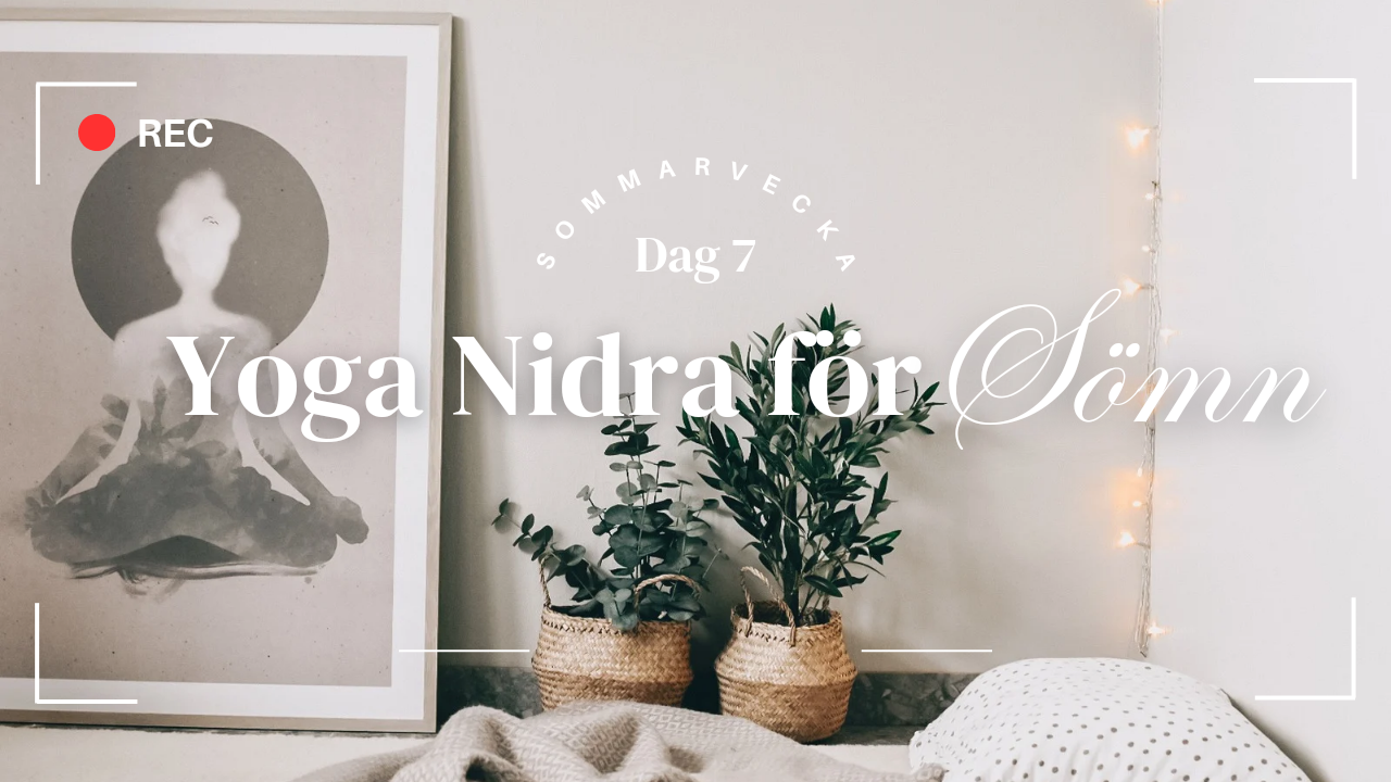 18 min - Yoga Nidra för Sömn (med musik)