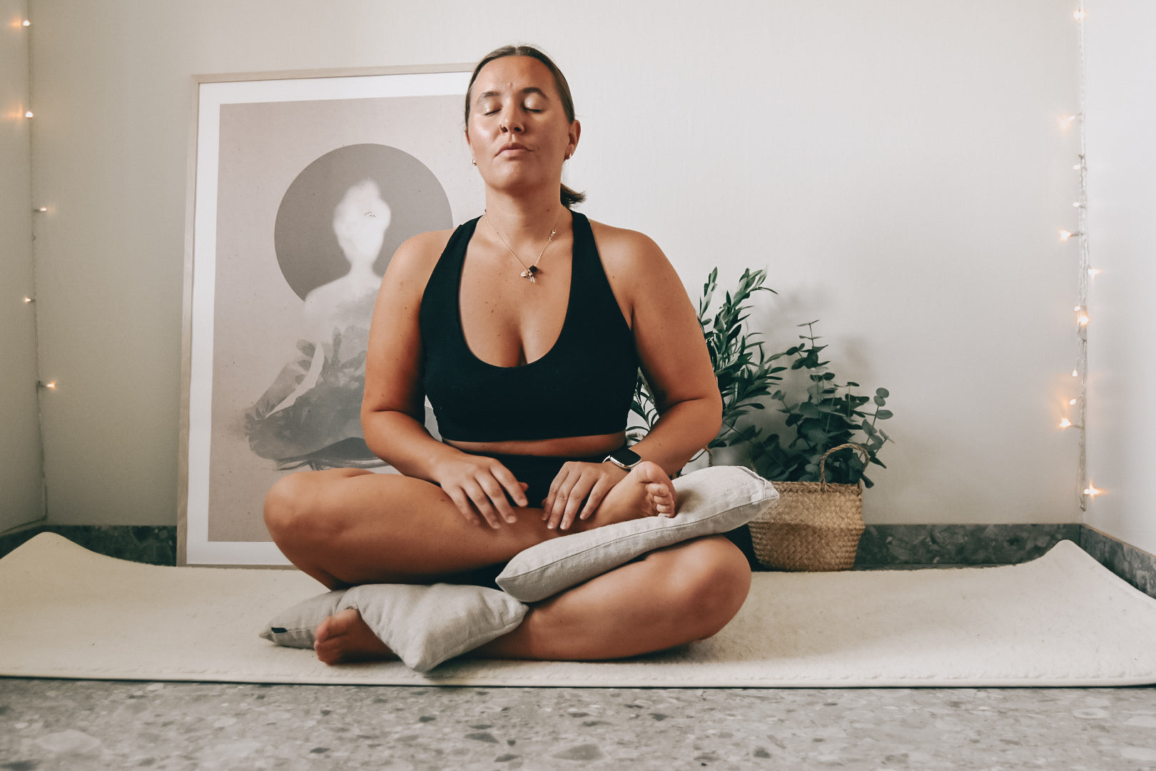 5 min - Yinmeditation för Ischias/Säte (Fyrkanten)