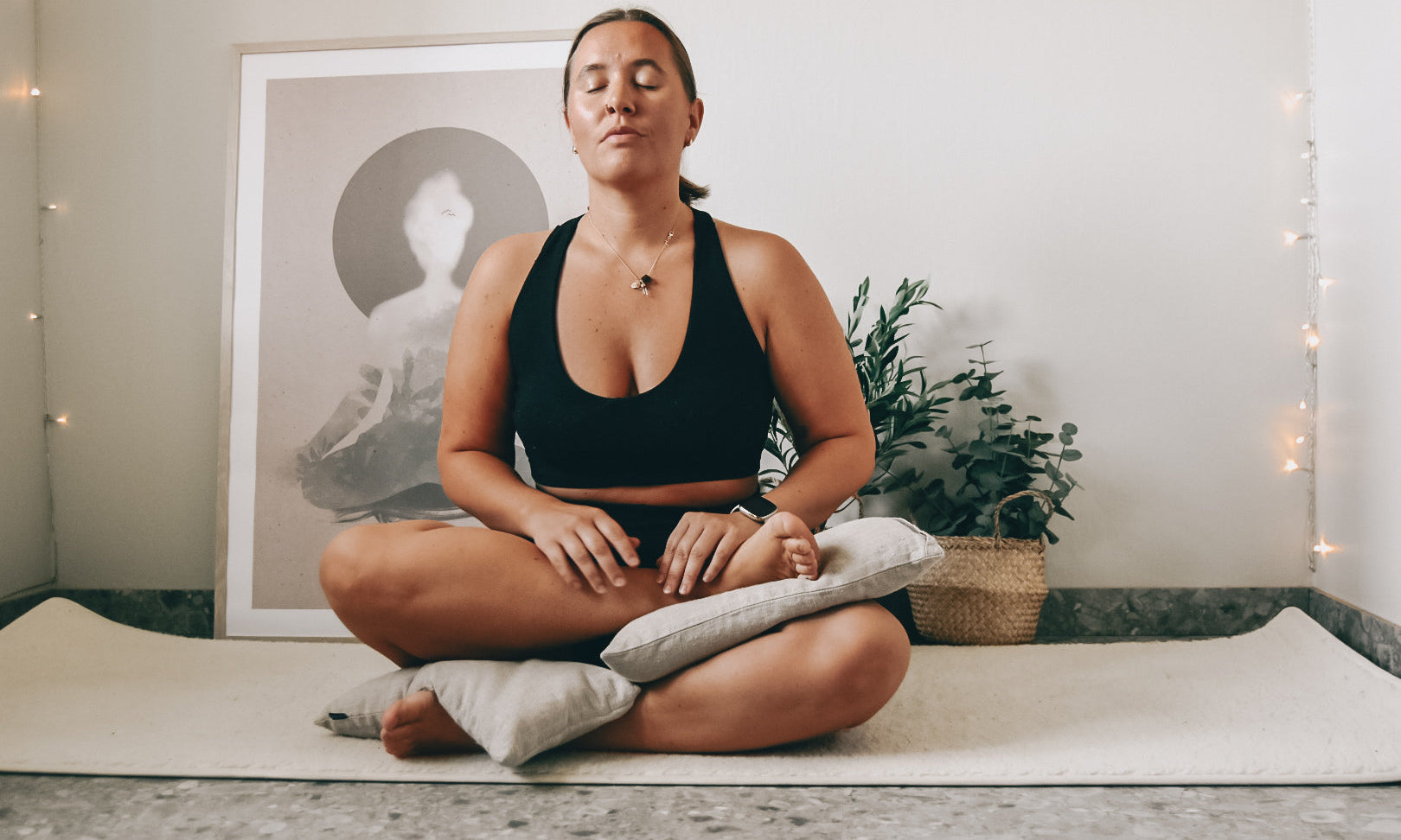 5 min - Yinmeditation för Ischias/Säte (Fyrkanten)