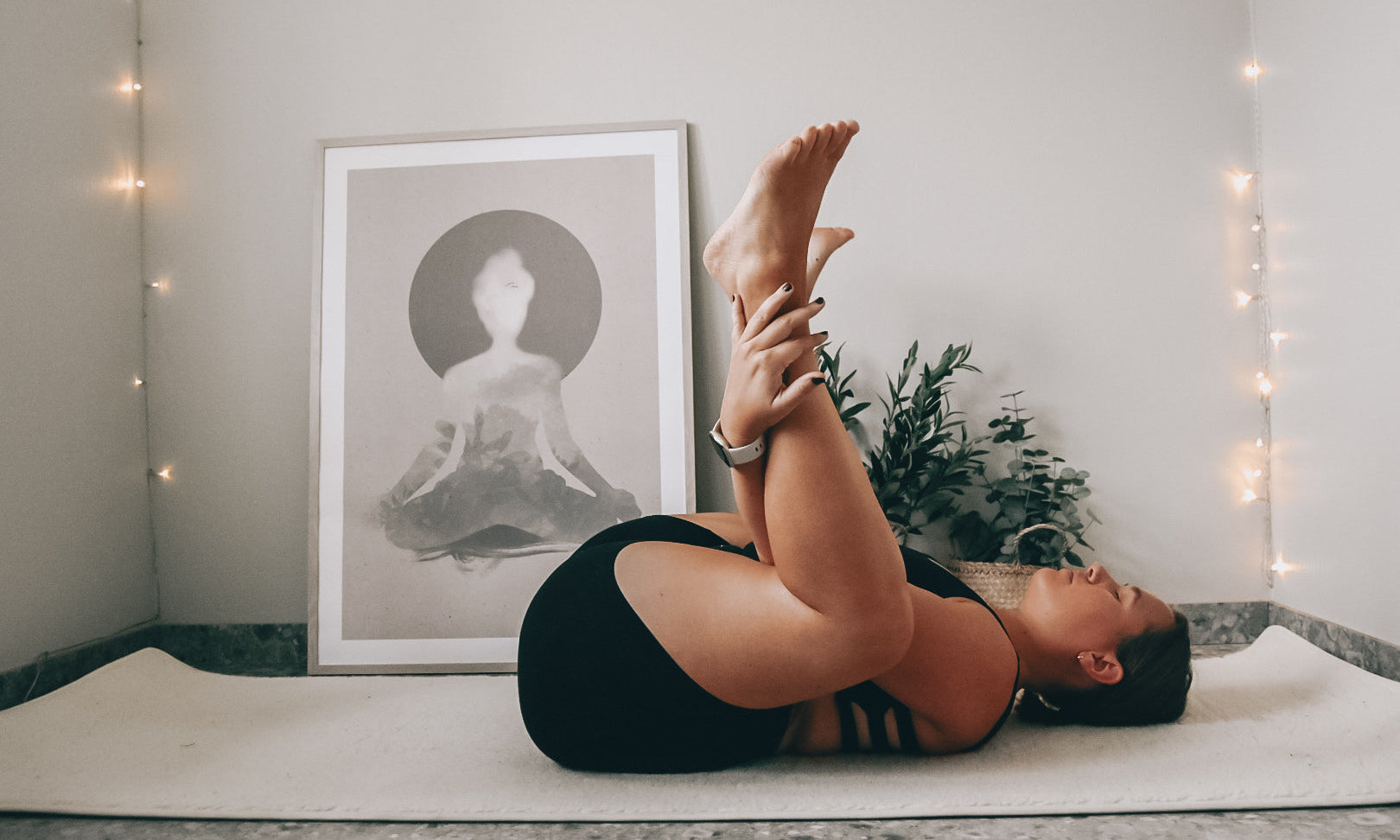 5 min Yinmeditation - För att rota nya vanor (Happy Baby)