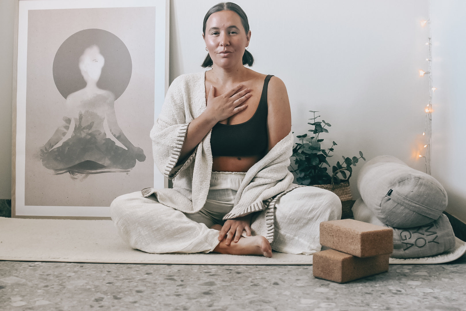 42 min - Yinyoga för Vårvila (Inkl. Guidad Shavasana)