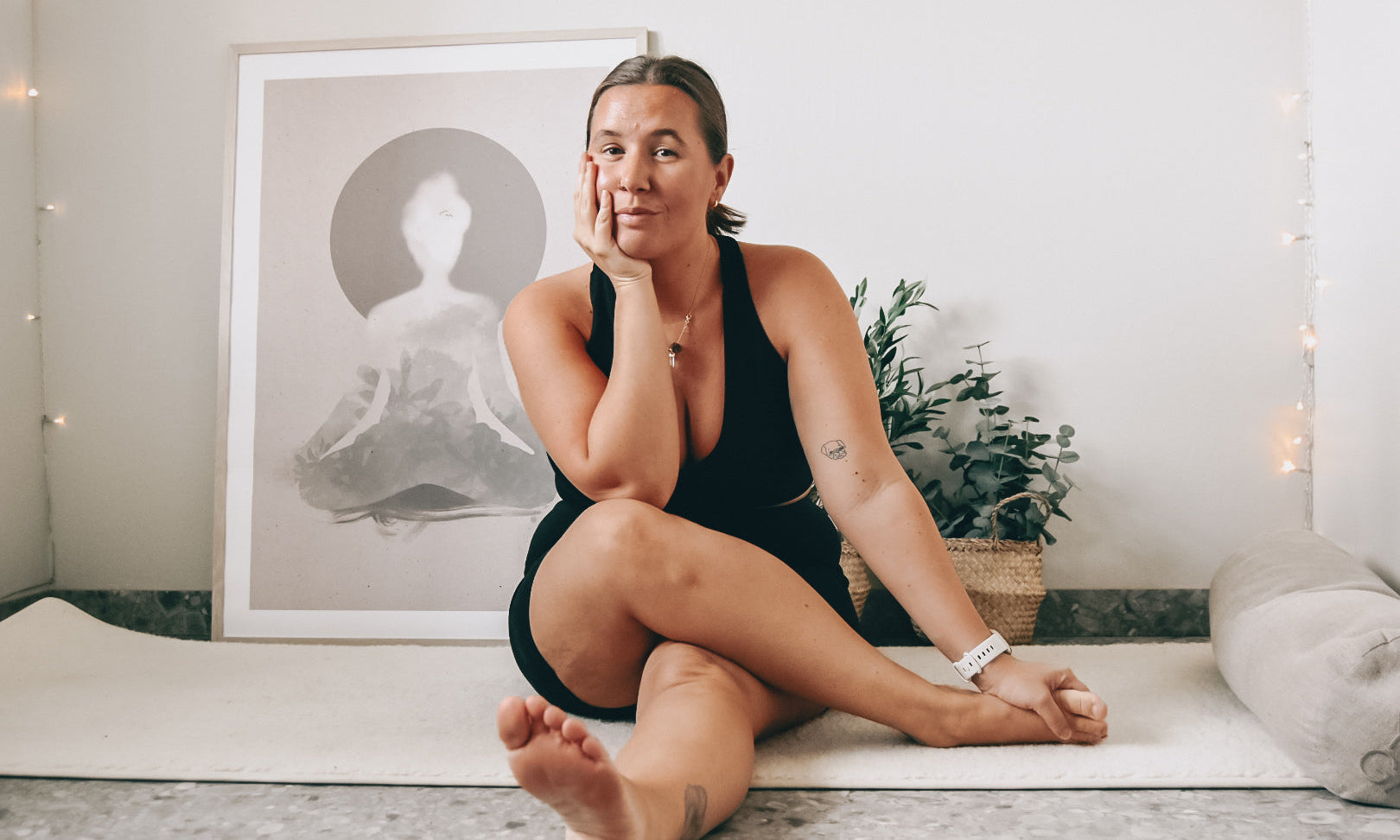 5 min - Yinmeditation för baksida lår (Halvt Skosnöre)