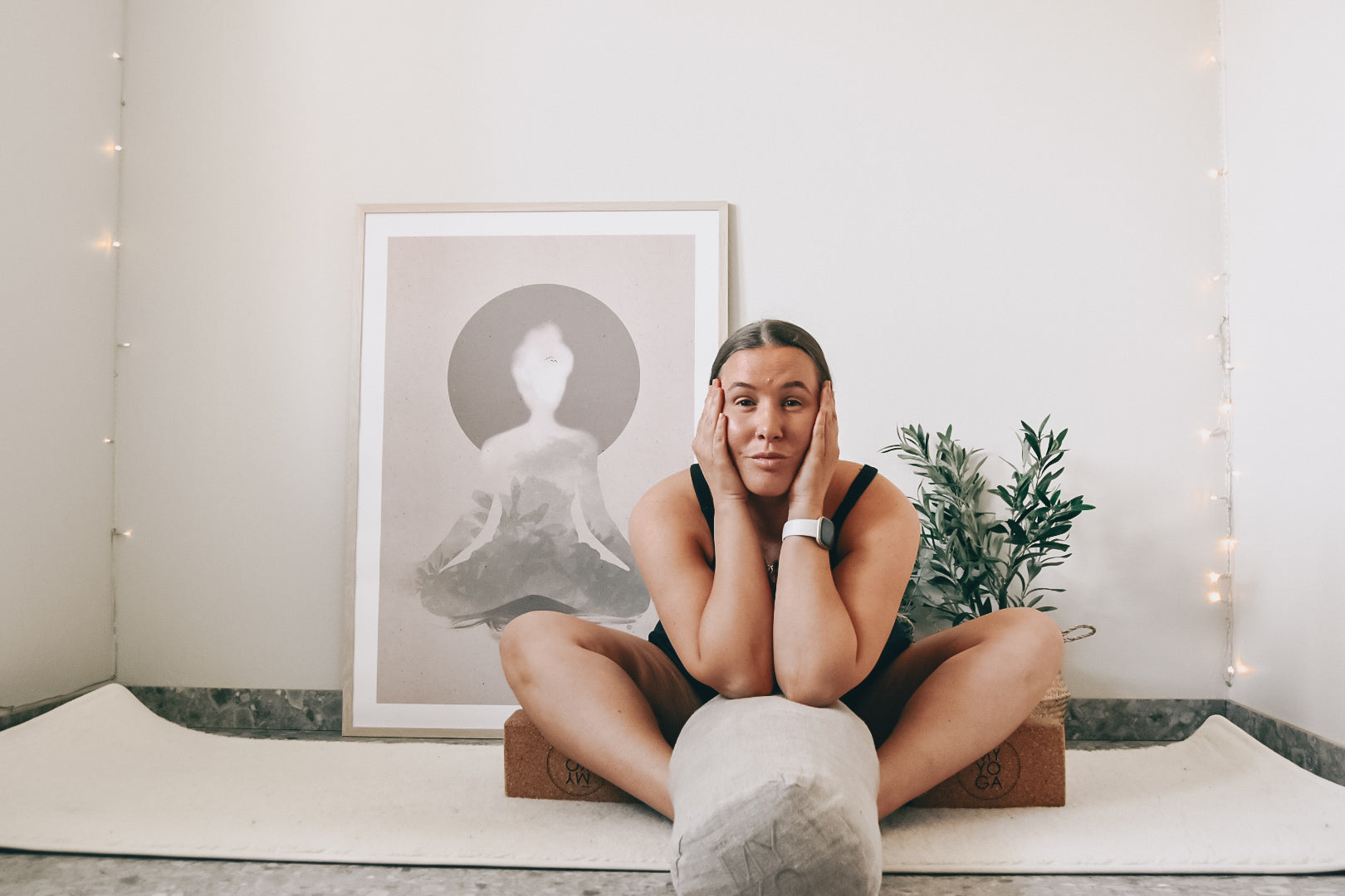 5 min - Yinmeditation för kvällen (Fjärilens position)