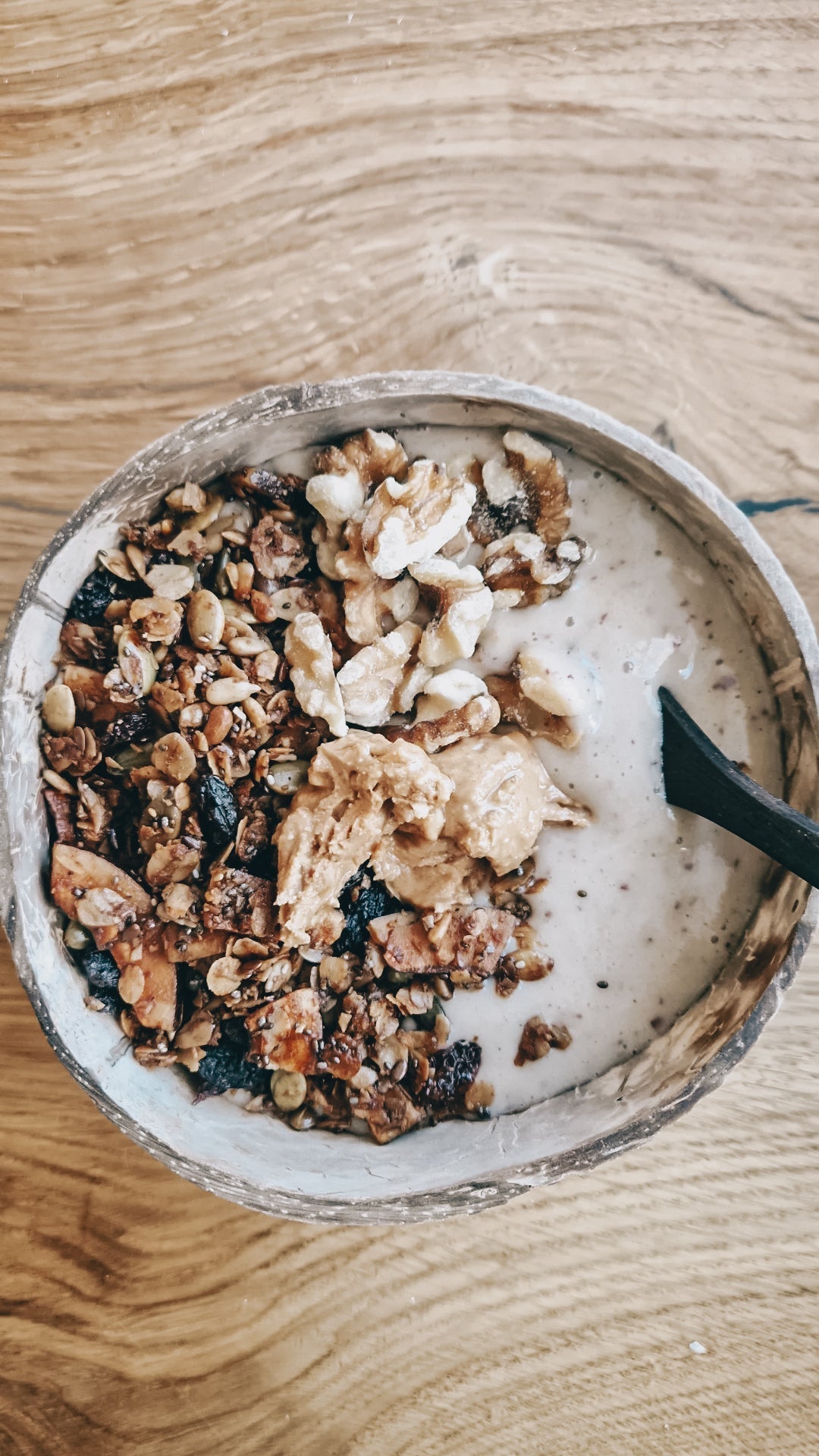 Smoothiebowl med smak av Äppelpaj